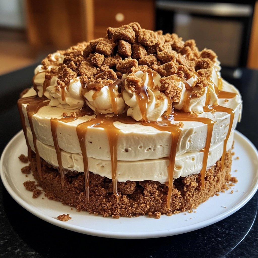 Lotus Biscoff Torte