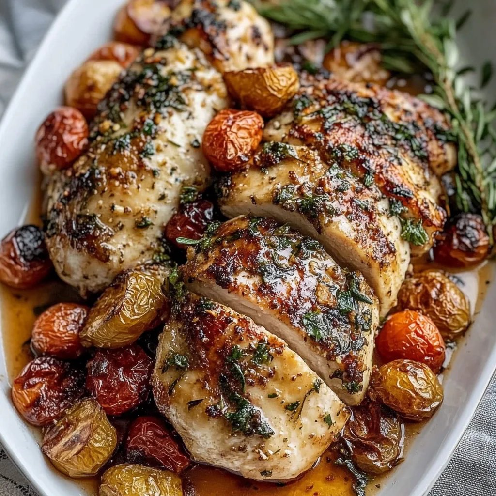 Toskanische Hähnchenbrust