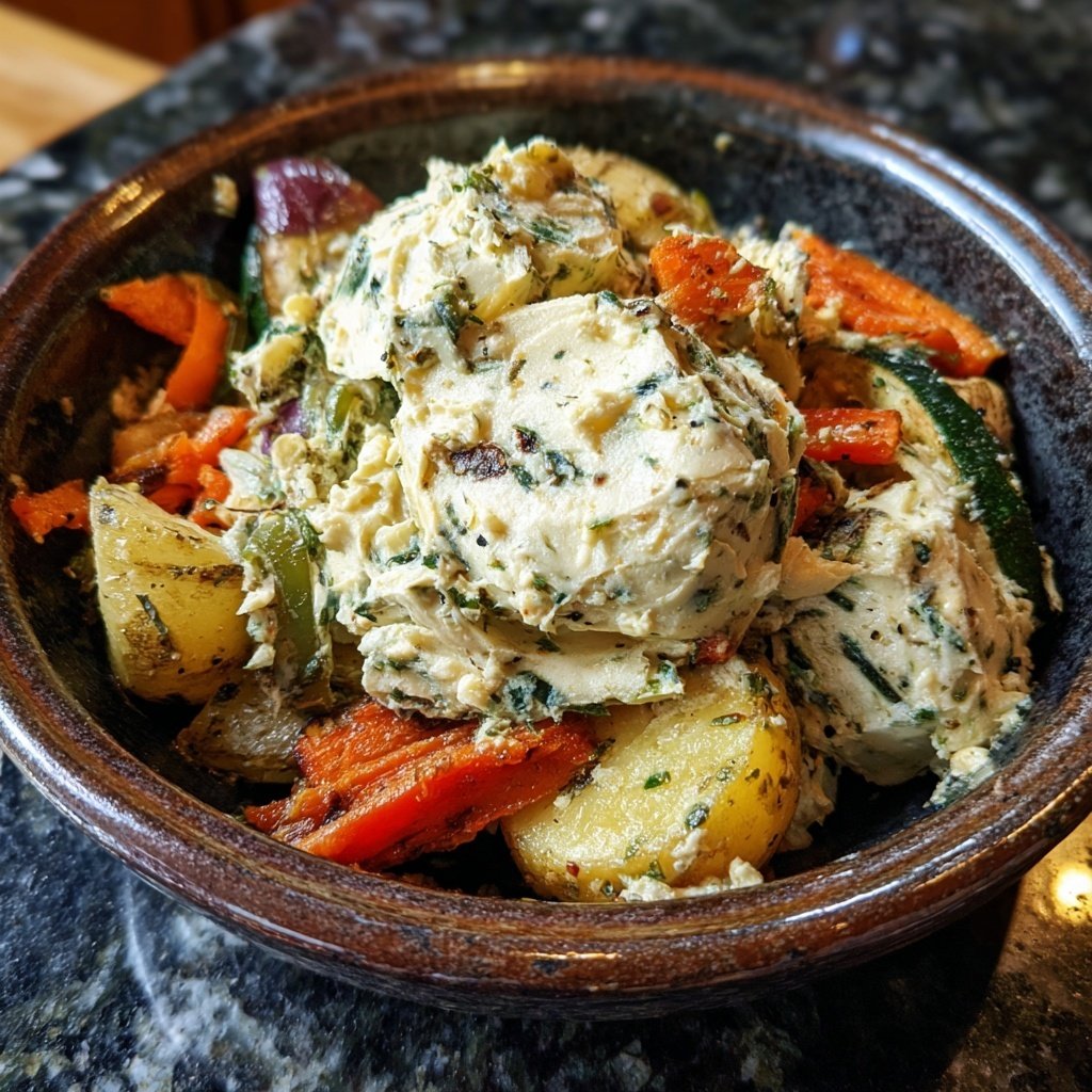 Kräuterbutter Für Gemüse