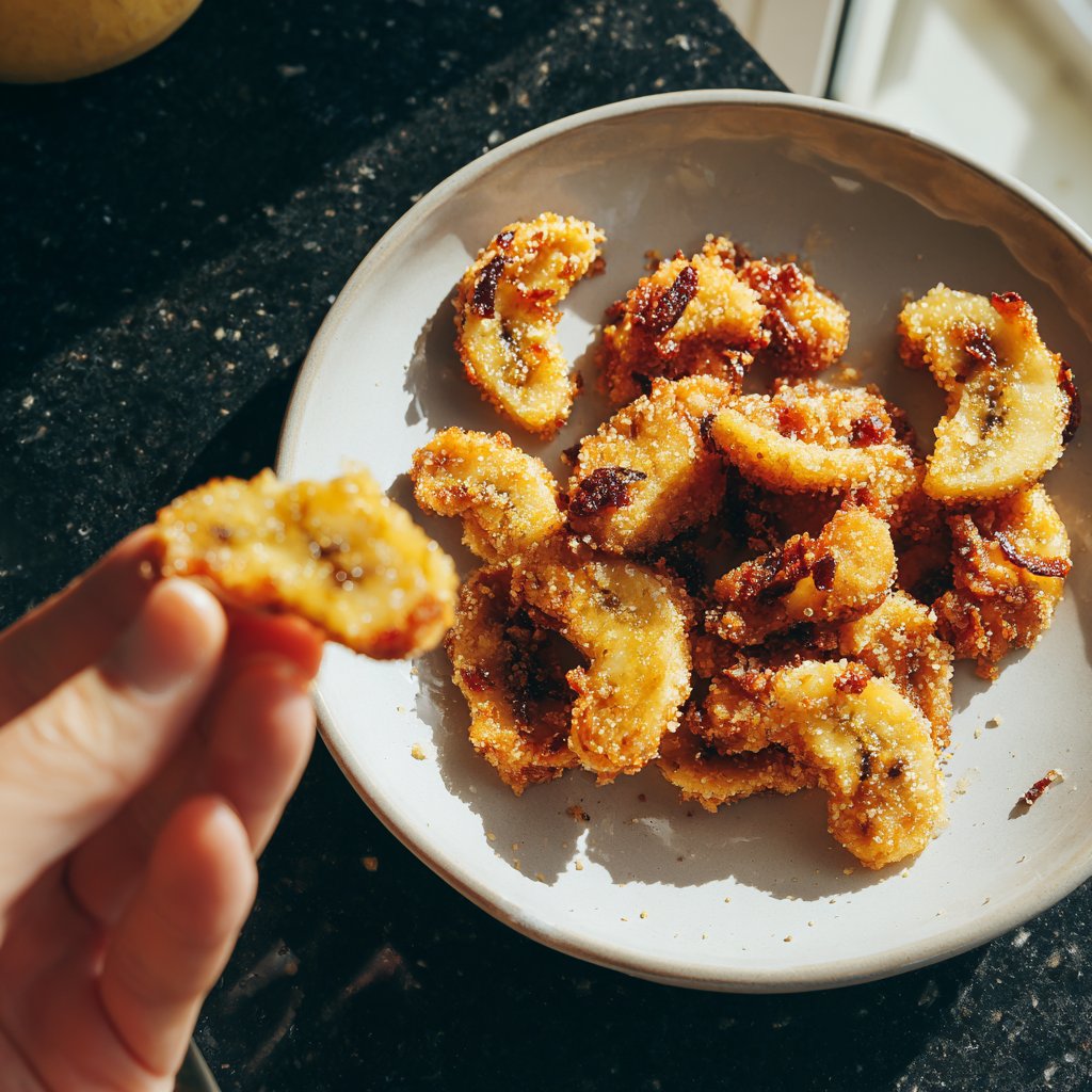 Zuckerfreie Snacks mit Banane