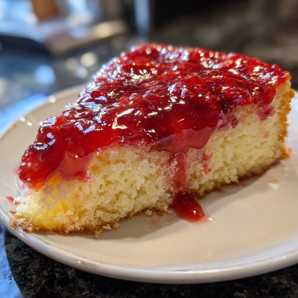 Erdbeerkuchen Leicht