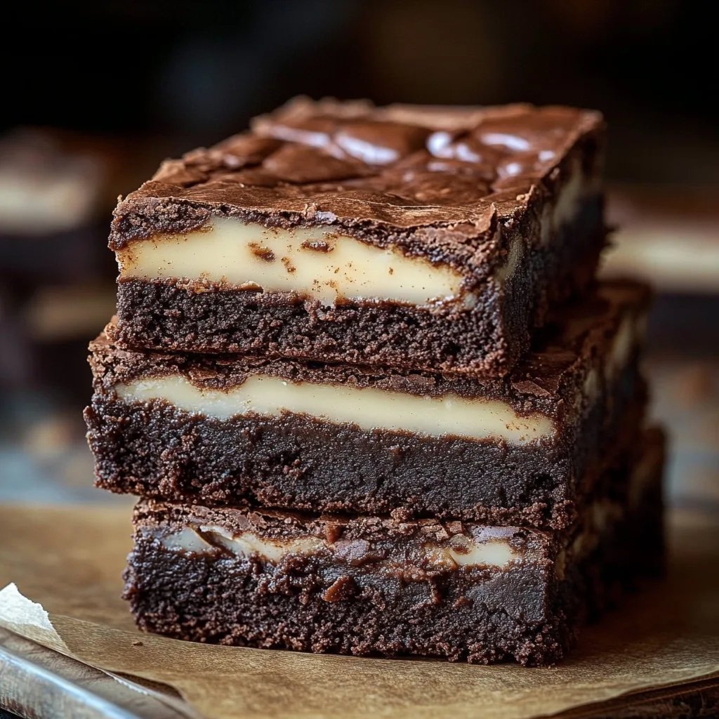 Frischkäse-Brownies