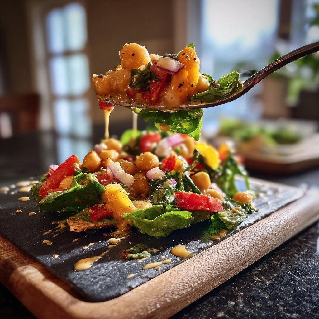 Salat Zum Grillen Mit Kichererbsen