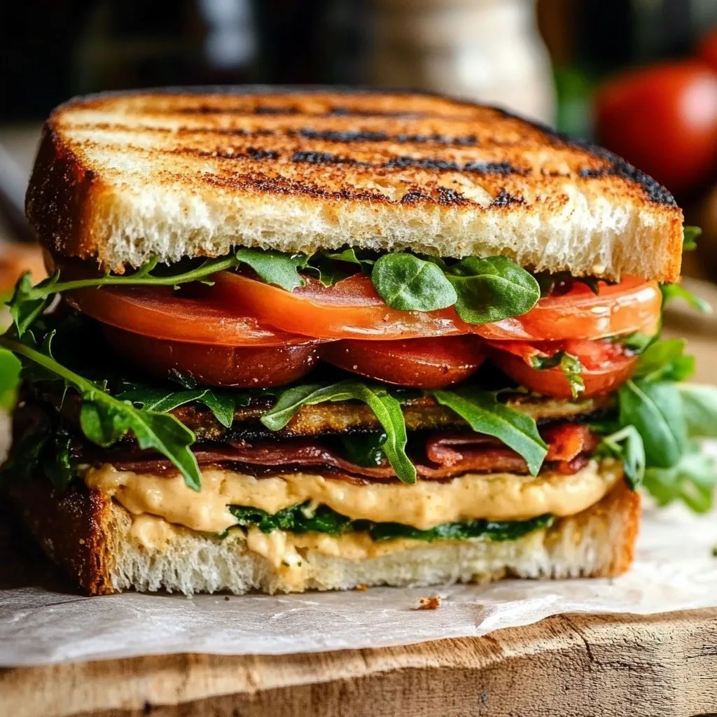 Einfache vegetarische Sandwich-Rezepte