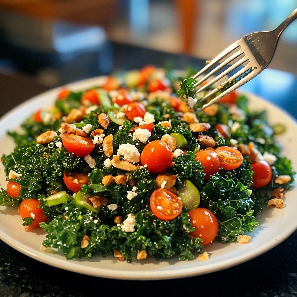 Restaurant-Style Kale-Salat