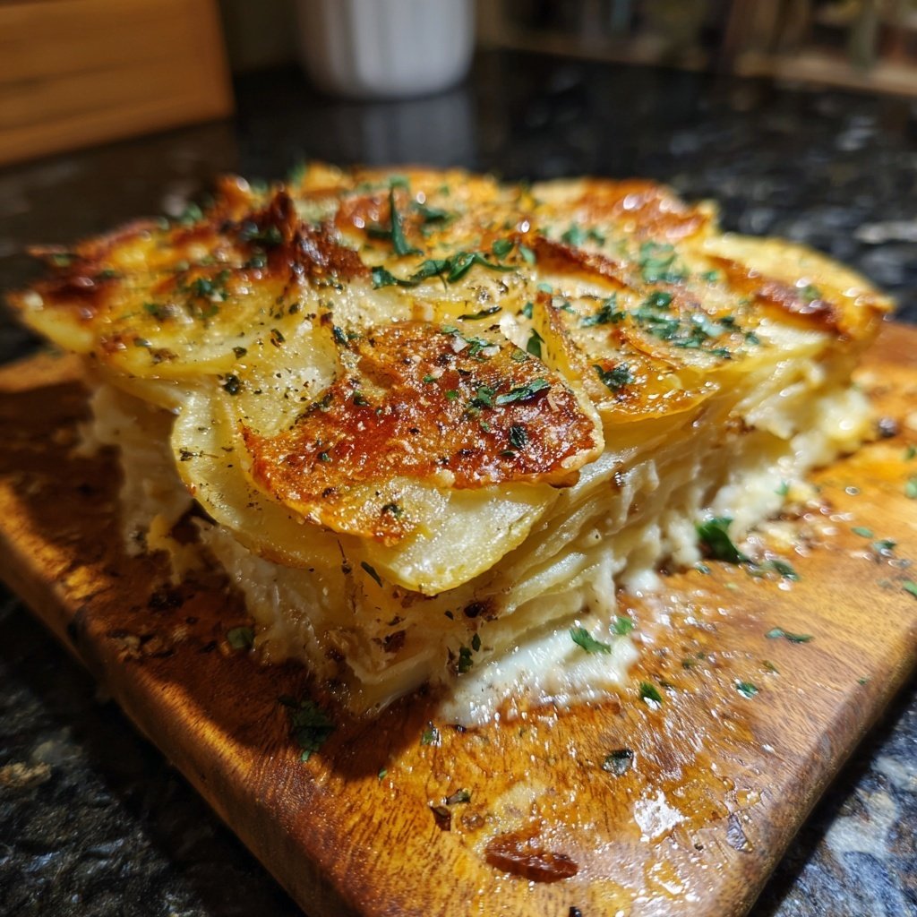 Kartoffelgratin mit Trüffel