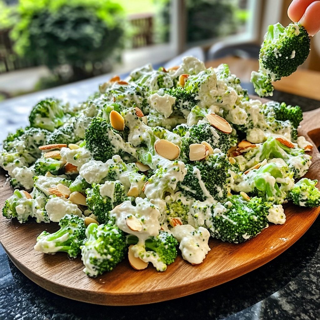 Cremiger Brokkoli-Salat für gesunde Genießer