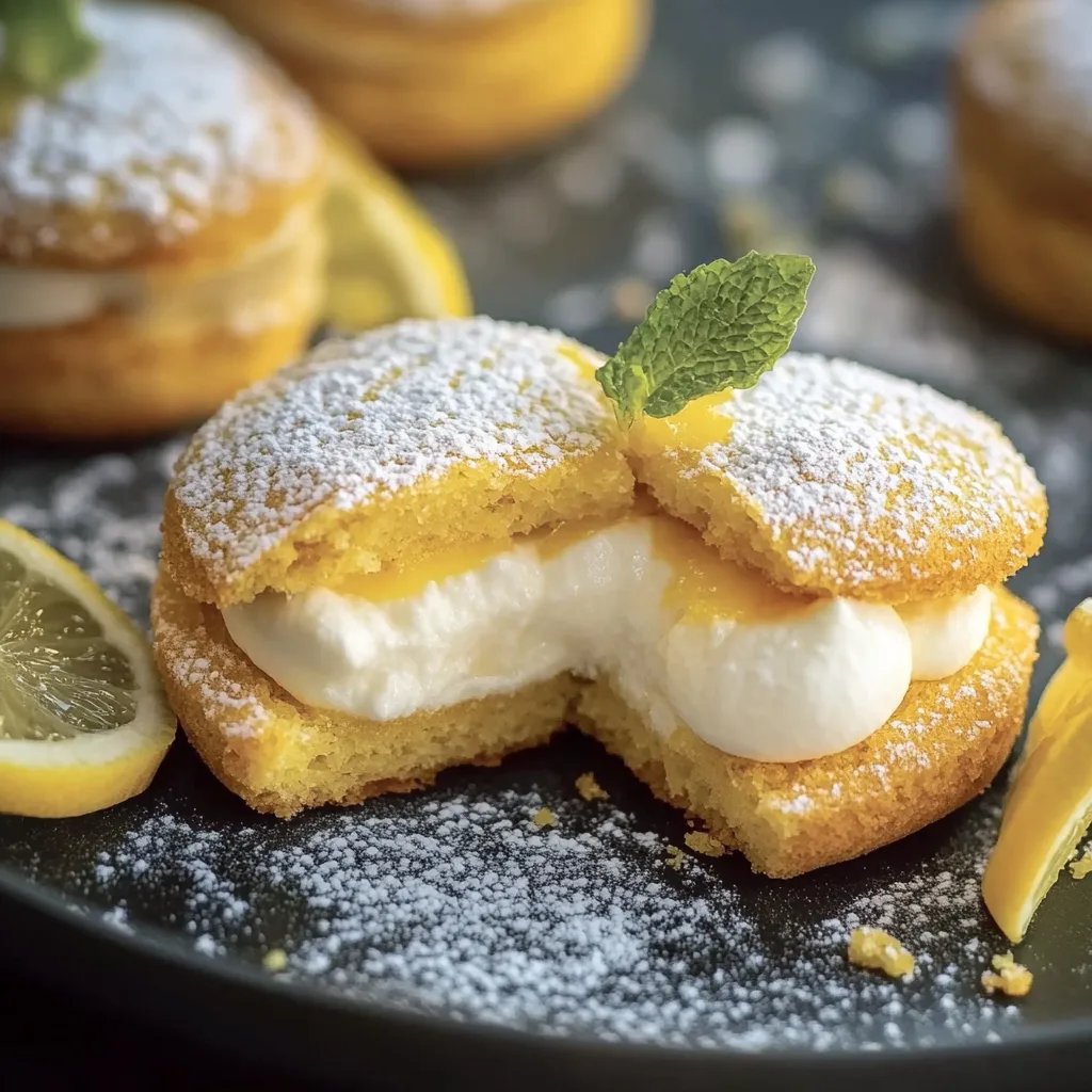 Zitronen-Käsekuchen-Kekse