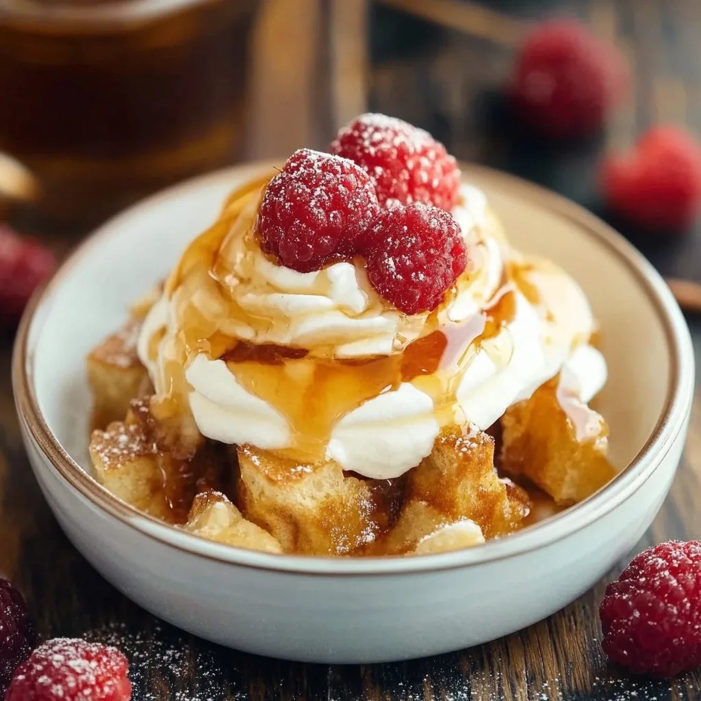 Schnelles Bratapfel-Dessert