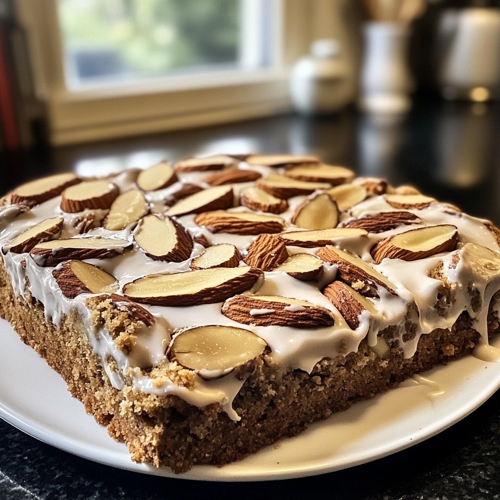 Vegane schwedische Mandeltorte